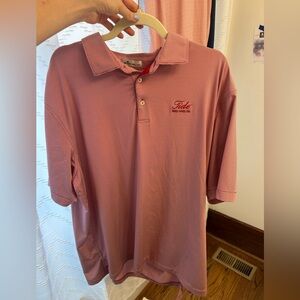 Peter Millar Pink Polo Shirt Classic Style